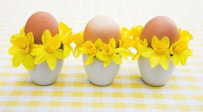 пасха яйца с цветами